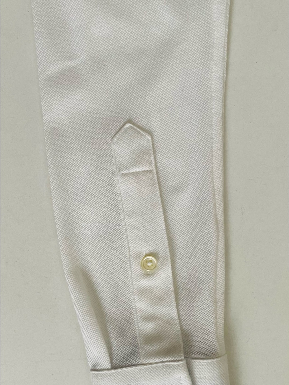 Ralph Lauren women’s off white Oxford knit button -Down Shirt - Picture 4 of 6